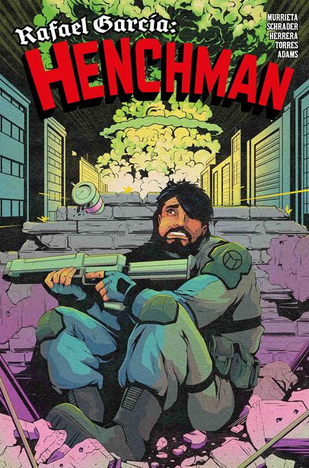 RAFAEL GARCIA HENCHMAN #2 (OF 4) CVR A FLOPS (MR) Titan Comics Peter Murrietta, David Schrader Ben Herrera Flops PREORDER
