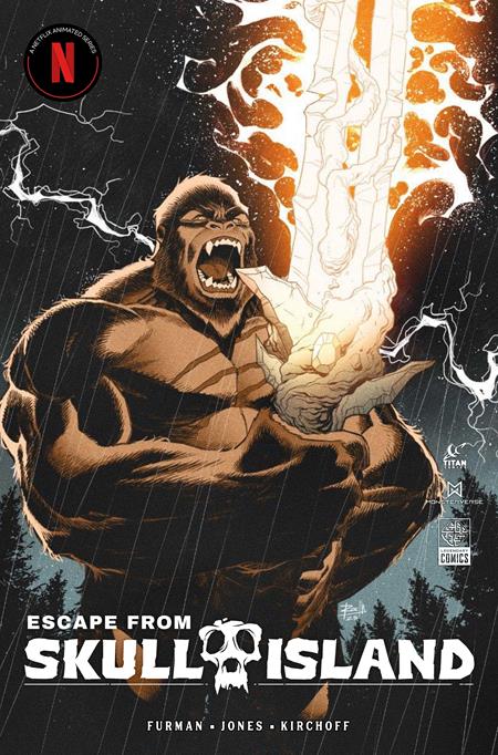 ESCAPE FROM SKULL ISLAND #4 (OF 4) CVR A RODRIGO ROCHA Titan Comics Simon Furman Christopher Jones Rodrigo Rocha PREORDER