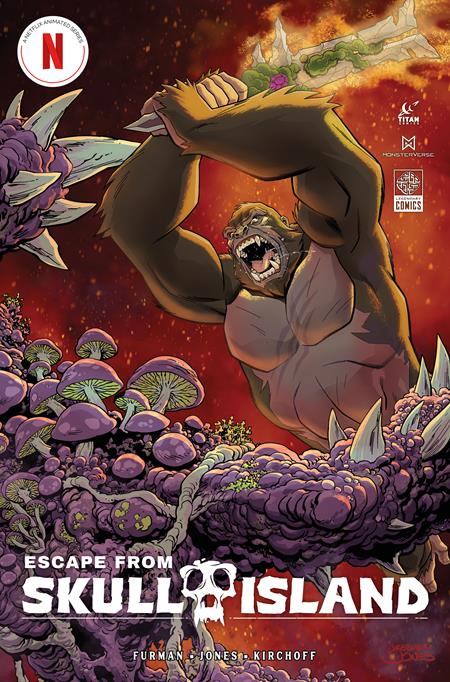ESCAPE FROM SKULL ISLAND #4 (OF 4) CVR B CHRISTOPHER JONES VAR Titan Comics Simon Furman Christopher Jones Christopher Jones PREORDER