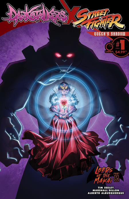 Darkstalkers X Street Fighter: Queens Shadow 1 Comic Alberto Alburquerque Udon Comics 2026