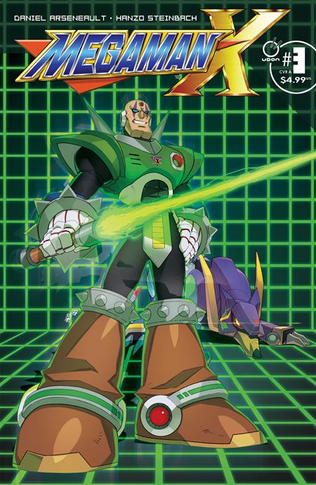 MEGA MAN X #3 (OF 5) CVR A HANZO STEINBACH UDON Entertainment Daniel Arseneault Hanzo Steinbach Hanzo Steinbach PREORDER