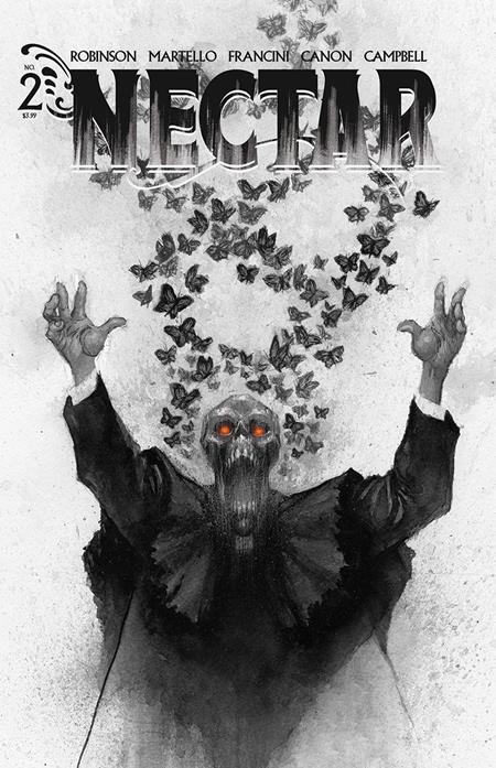 Nectar 2 Comic Jonathan Wayshak Incentive B&W Variant (1:30) Vault Comics 2026