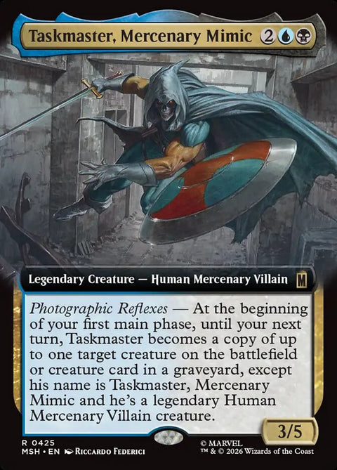 Taskmaster, Mercenary Mimic (Foil)