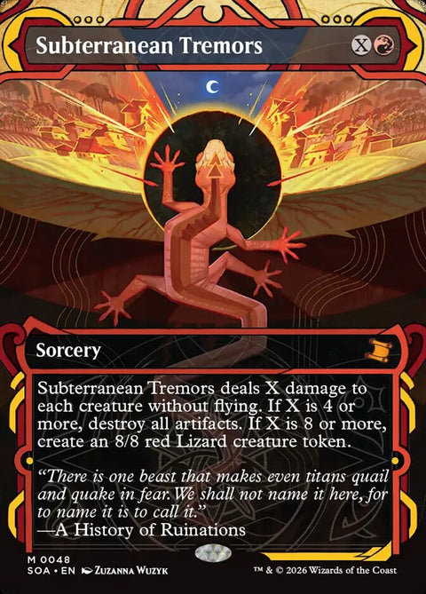 Subterranean Tremors (Foil)