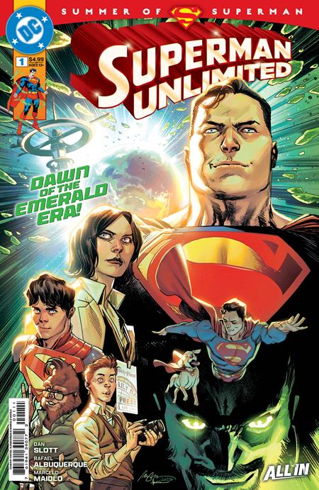 SUPERMAN UNLIMITED #1 CVR A RAFAEL ALBUQUERQUE DC Comics Dan Slott Rafael Albuquerque Rafael Albuquerque PREORDER