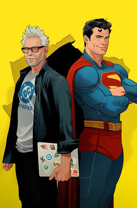 SUPERMAN UNLIMITED #1 CVR F DAN MORA JAMES GUNN CAMEO CARD STOCK VAR DC Comics Dan Slott Rafael Albuquerque Dan Mora PREORDER