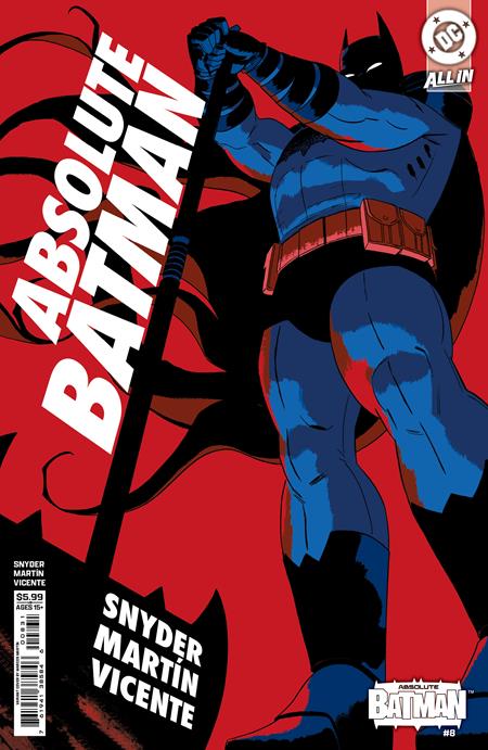 ABSOLUTE BATMAN #8 CVR C MARCOS MARTIN CARD STOCK VAR DC Comics Scott Snyder Marcos Martin Marcos Martin PREORDER