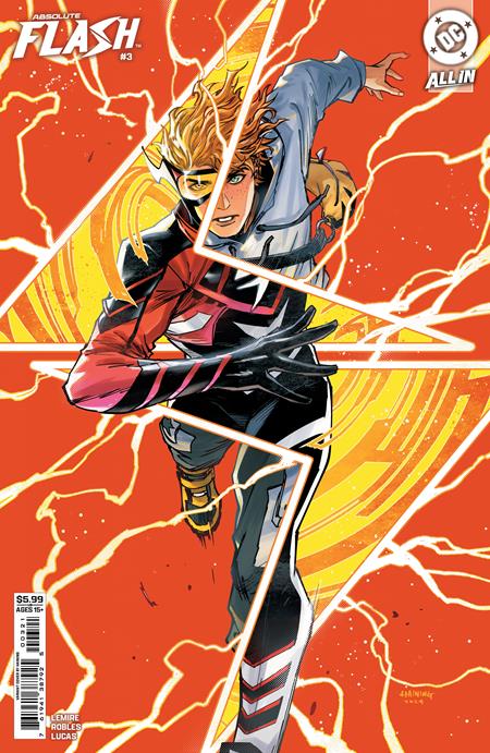 ABSOLUTE FLASH #3 CVR B HAINING CARD STOCK VAR DC Comics Jeff Lemire Nick Robles Haining PREORDER