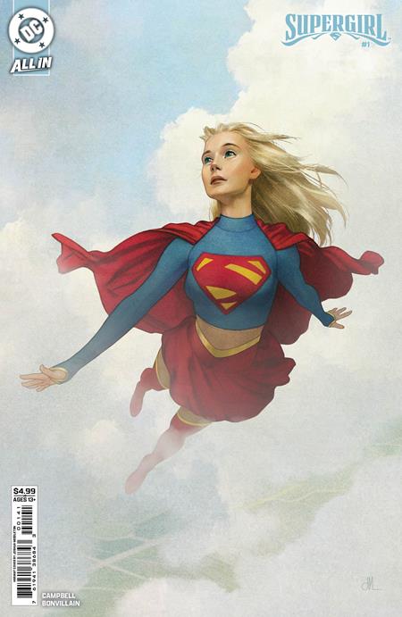 SUPERGIRL #1 CVR D JOSHUA MIDDLETON CARD STOCK VAR DC Comics Sophie Campbell Sophie Campbell Joshua Middleton PREORDER