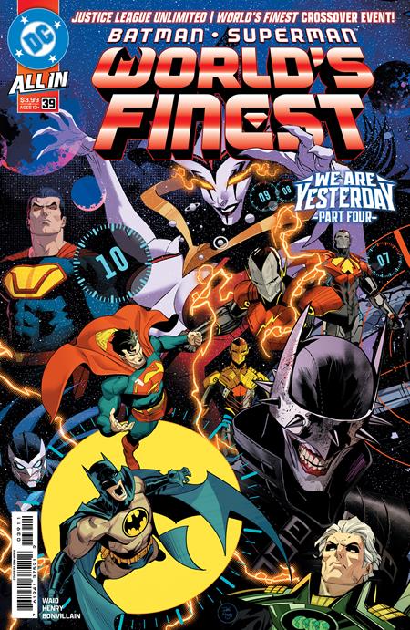 BATMAN SUPERMAN WORLDS FINEST #39 CVR A DAN MORA CONNECTING (WE ARE YESTERDAY) DC Comics Mark Waid Dan Mora Dan Mora PREORDER