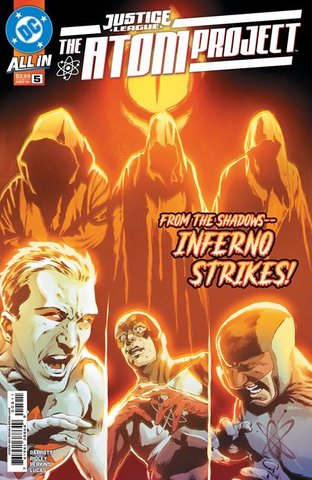 JUSTICE LEAGUE THE ATOM PROJECT #5 (OF 6) CVR A MIKE PERKINS DC Comics Ryan Parrott, John Ridley Mike Perkins Mike Perkins PREORDER