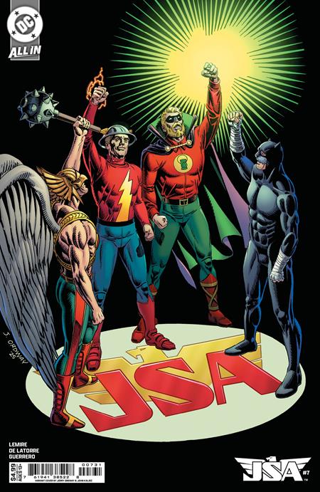 JSA #7 CVR C JERRY ORDWAY CARD STOCK VAR DC Comics Jeff Lemire Rafael De Latorre Jerry Ordway PREORDER