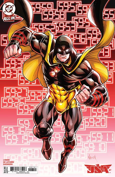 JSA #7 CVR D TODD NAUCK CARD STOCK VAR DC Comics Jeff Lemire Rafael De Latorre Todd Nauck PREORDER