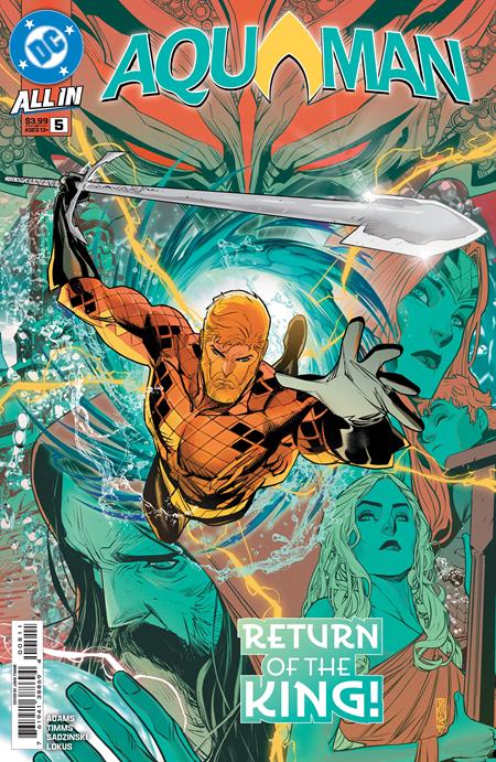 AQUAMAN #5 CVR A JOHN TIMMS DC Comics Jeremy Adams John Timms John Timms PREORDER