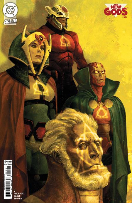 NEW GODS #6 (OF 12) CVR B SEBASTIAN FIUMARA CARD STOCK VAR DC Comics Ram V. Filipe Andrade, Evan Cagle Sebastian Fiumara PREORDER