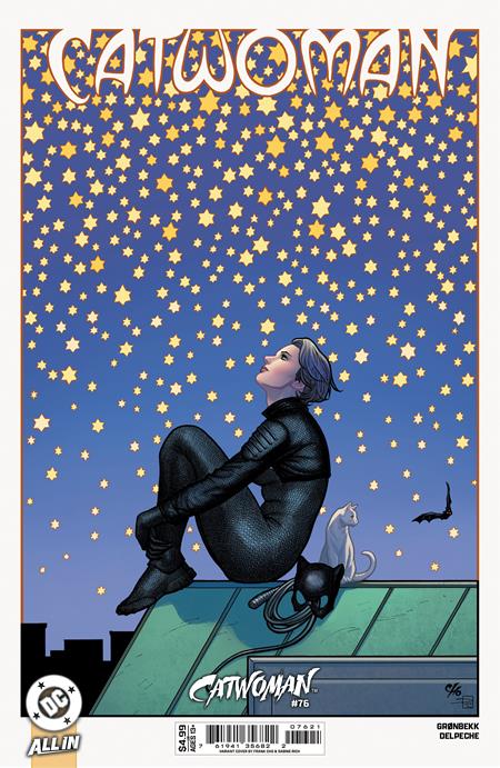 CATWOMAN #76 CVR B FRANK CHO CARD STOCK VAR DC Comics Torunn Gronbekk Patricio Delpeche Frank Cho PREORDER