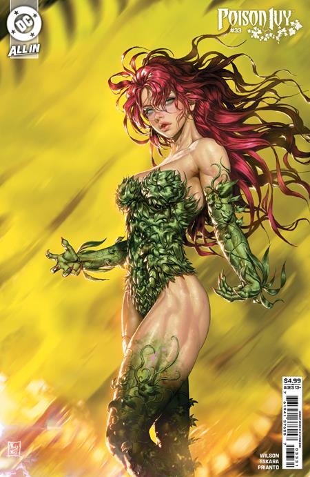 POISON IVY #33 CVR C KYUYONG EOM CARD STOCK VAR DC Comics G. Willow Wilson Marcio Takara Kyuyong Eom PREORDER
