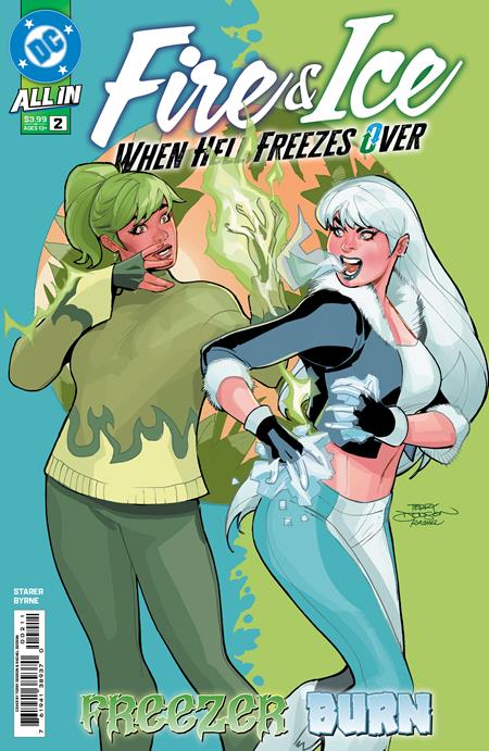 FIRE & ICE WHEN HELL FREEZES OVER #2 (OF 6) CVR A TERRY DODSON & RACHEL DODSON DC Comics Joanne Starer Stephen Byrne Terry Dodson, Rachel Dodson PREORDER