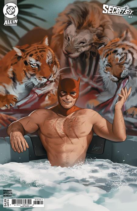 SECRET SIX #3 (OF 6) CVR C LESLEY LEIRIX LI CARD STOCK VAR DC Comics Nicole Maines Stephen Segovia Lesley Leirix Li PREORDER
