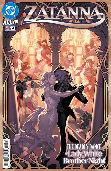 ZATANNA #4 (OF 6) CVR A JAMAL CAMPBELL DC Comics Jamal Campbell Jamal Campbell Jamal Campbell PREORDER