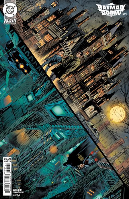 BATMAN AND ROBIN #21 CVR C DANNY EARLS CARD STOCK VAR DC Comics Phillip Kennedy Johnson Javier Fernandez Danny Earls PREORDER