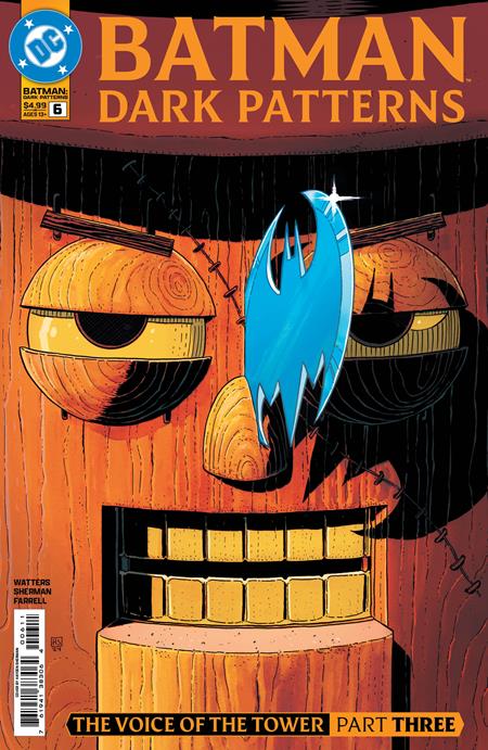 BATMAN DARK PATTERNS #6 (OF 12) CVR A HAYDEN SHERMAN DC Comics Dan Watters Hayden Sherman Hayden Sherman PREORDER