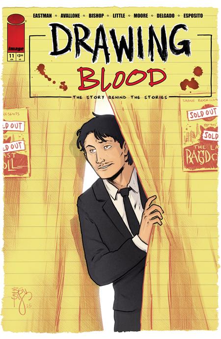 Drawing Blood 11 Comic Ben Bishop Variant Image Comics 2026