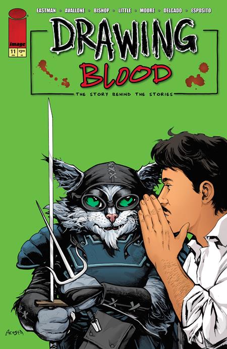 Drawing Blood 11 Comic Dave Acosta Variant Image Comics 2026