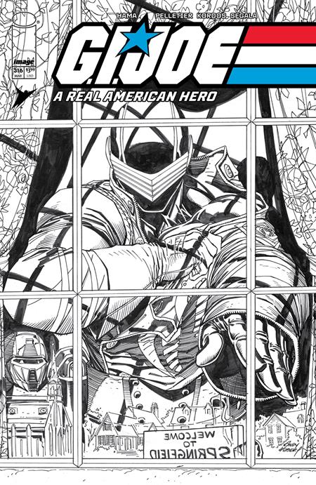 GI JOE A REAL AMERICAN HERO #316 CVR B ANDY KUBERT VAR Image Comics Larry Hama Paul Pelletier, Tony Kordos, Francesco Segala Andy Kubert PREORDER