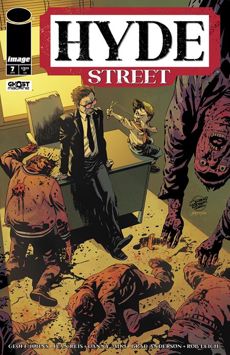 HYDE STREET #7 CVR B GERALDO BORGES & BRAD ANDERSON VAR Image Comics Geoff Johns Ivan Reis, Danny Miki, Brad Anderson Geraldo Borges, Brad Anderson PREORDER