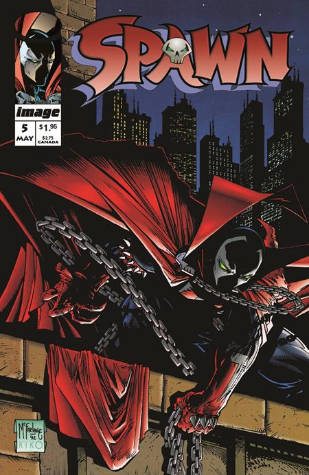 SPAWN THE CURSE OF SHERLEE JOHNSON #1 CVR E SPAWN #5 2025 REPRINT 1:10 UNLOCK VAR Image Comics Todd McFarlane Todd McFarlane Todd McFarlane PREORDER