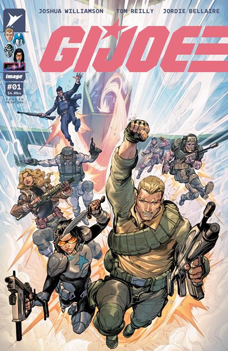 GI JOE #1 4TH PTG Image Comics Joshua Williamson Tom Reilly, Jordie Bellaire Howard Porter, Romulo Fajardo Jr. PREORDER