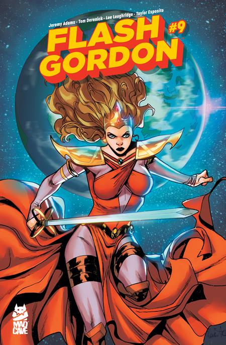 FLASH GORDON #9 CVR B MARIKA CRESTA HOMEWORLD VAR Mad Cave Studios Jeremy Adams Tom Derenick Marika Cresta PREORDER