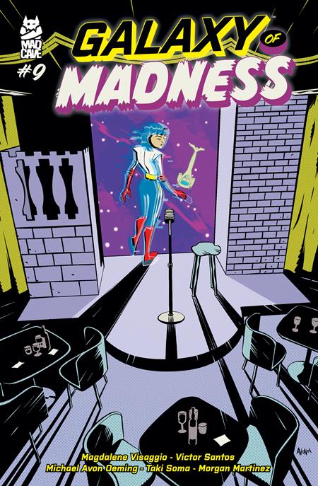 GALAXY OF MADNESS #9 (OF 10) Mad Cave Studios Magdalene Visaggio Victor Santos Michael Avon Oeming PREORDER