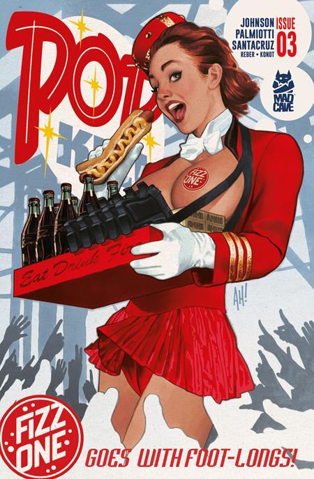 POP KILL #3 (OF 4) CVR B ADAM HUGHES VAR (MR) Mad Cave Studios Jimmy Palmiotti, Dave Johnson Juan Santacruz Adam Hughes PREORDER