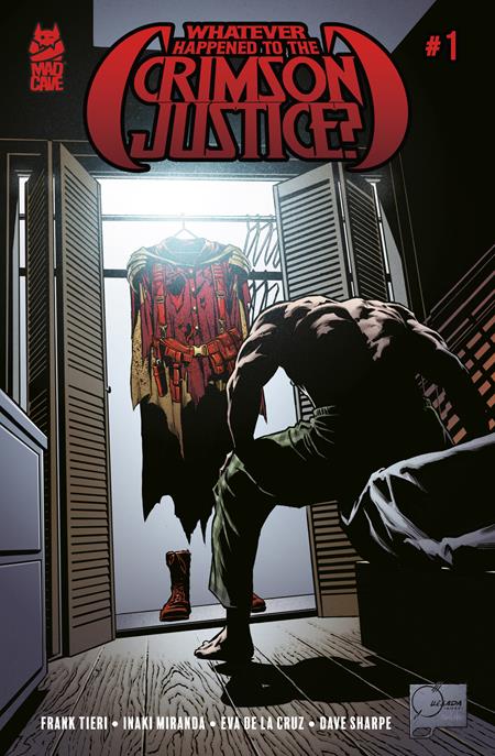 WHATEVER HAPPENED TO CRIMSON JUSTICE #1 (OF 5) CVR C JOE QUESADA VAR (MR) Mad Cave Studios Frank Tieri Inaki Miranda Joe Quesada PREORDER