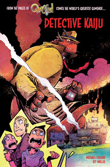 DETECTIVE KAIJU #1 (OF 4) CVR A KIT WALLIS Massive Publishing Michael Calero Kit Wallis Kit Wallis PREORDER