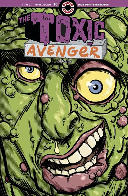 The Toxic Avenger Comics 10 Comic Mauricet Incentive Variant (1:3) Ahoy Comics 2026