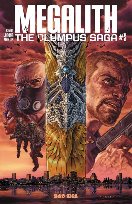 The Olympus Saga: Megalith 1 Comic Lewis LaRosa Variant Bad Idea Comics 2026