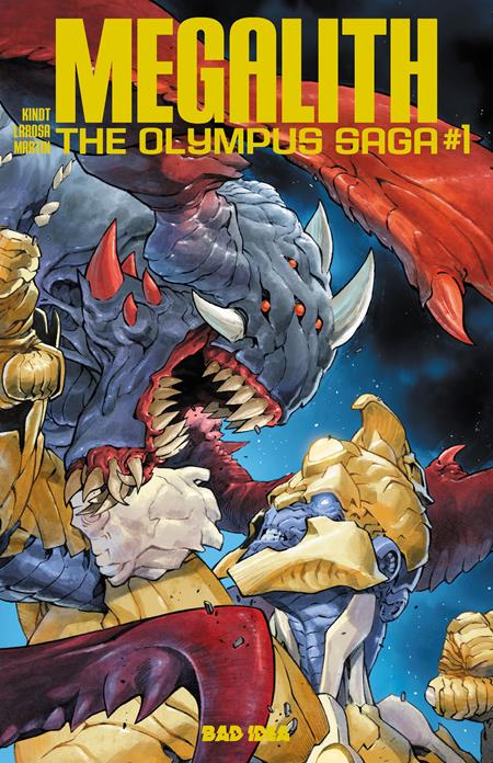 The Olympus Saga: Megalith 1 Comic Jerome Opeña Variant Bad Idea Comics 2026