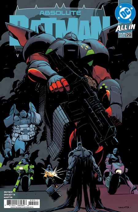 ABSOLUTE BATMAN #20 CVR A NICK DRAGOTTA DC Comics Scott Snyder Nick Dragotta Nick Dragotta PREORDER