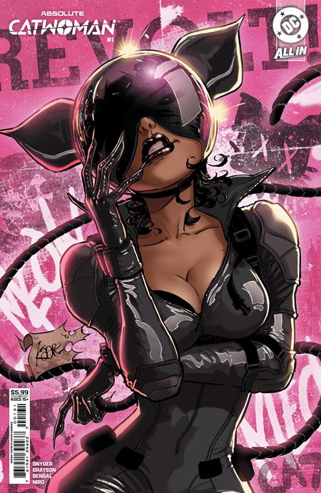 ABSOLUTE CATWOMAN #1 (OF 6) CVR C KAARE ANDREWS CARD STOCK VAR DC Comics Che Grayson, Scott Snyder Bengal Kaare Andrews PREORDER