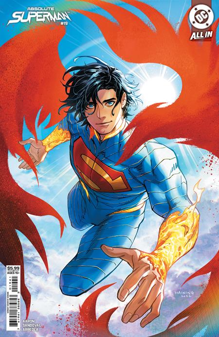 Absolute Superman 19 Comic Haining Variant DC Comics 2026