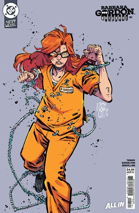 Barbara Gordon: Breakout 1 Comic Jorge Corona Next Level Variant DC Comics 2026