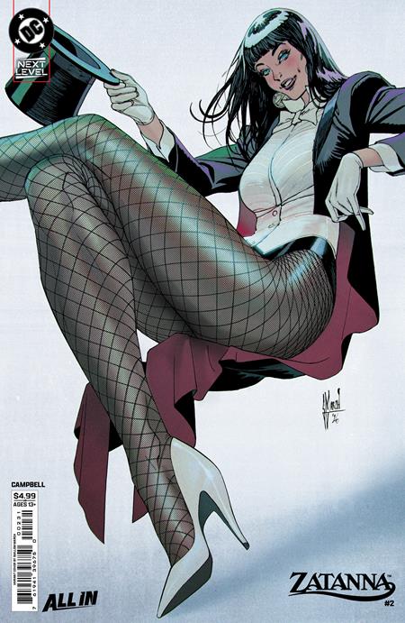 ZATANNA (2026) #2 CVR C GUILLEM MARCH CARD STOCK VAR DC Comics Jamal Campbell Jamal Campbell Guillem March PREORDER