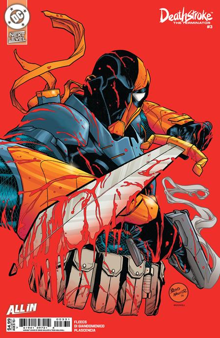 Deathstroke, The Terminator, Vol. 2 3 Comic Brad Walker Variant DC Comics 2026