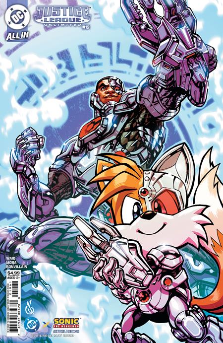 Justice League Unlimited, Vol. 2 19 Comic Carlos Danda Dc X Sonic Variant DC Comics 2026
