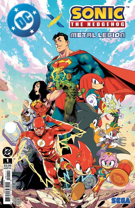 DC x Sonic the Hedgehog: The Metal Legion 1 Comic Pablo M. Collar DC Comics 2026
