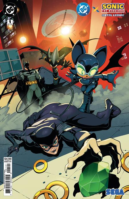 DC x Sonic the Hedgehog: The Metal Legion 1 Comic Adam Bryce Thomas Variant DC Comics 2026