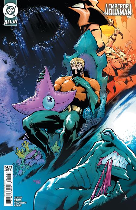 Aquaman, Vol. 9 17 Comic Gleb Melnikov Variant DC Comics 2026